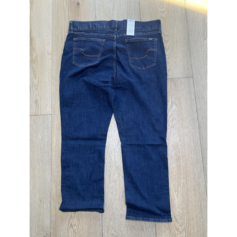Levi Strauss Signature Women's Jeans Ultimate Pull-on Ankle Straight Size 18M - Picture 6 of 6